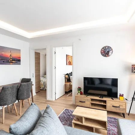 Relaxing Getaway Serene 2br Apt * イスタンブール